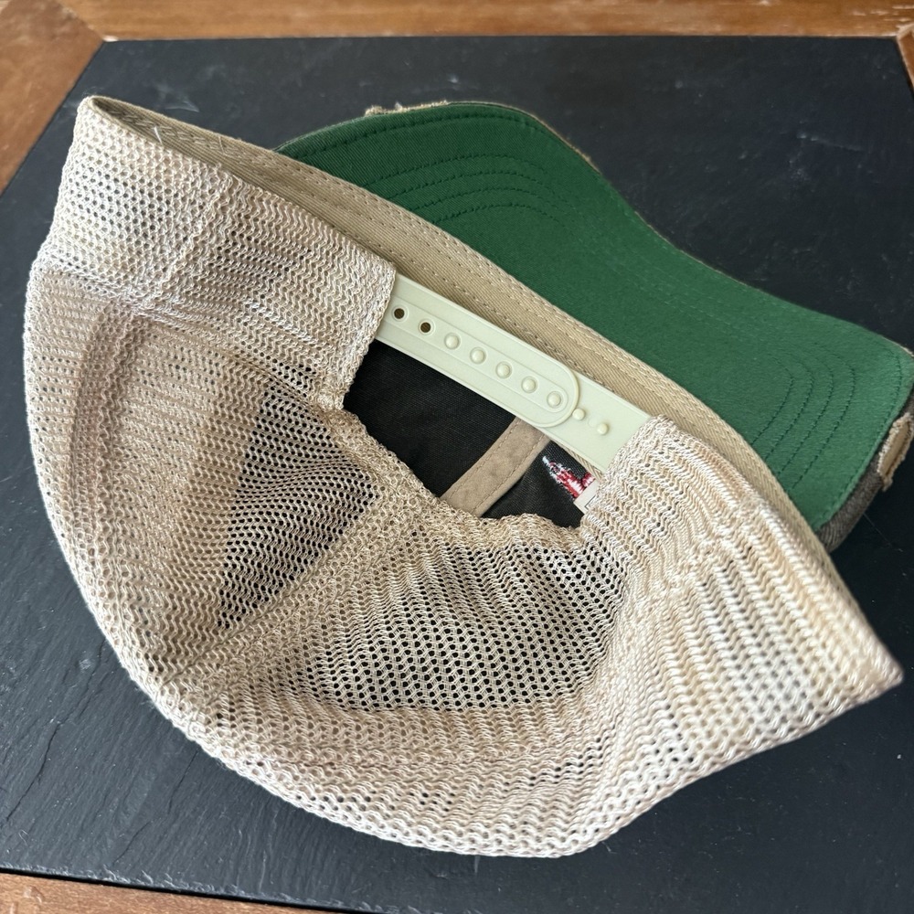 Vintage TNA Wrestling Trucker Hat Distressed Snapback Don West Personal Collect - Picture 9 of 10